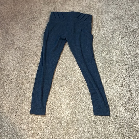 One 5 One metrical ab-shaper women’s size s stretchy gray leggings - Picture 2 of 4